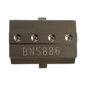 Replacement for Nordson 1035886 Universal (Full Coverage) Coated Brass Wide Summit Spray Nozzle for industrial adhesive systems