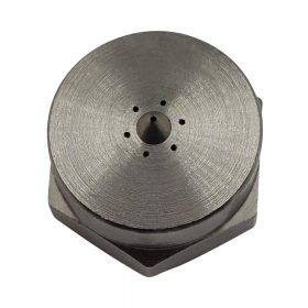 1" Unibody Swirl Steel Nozzle without O-ring - G100FUSSTEEL-NOR
