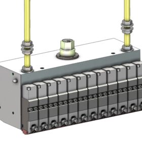 GW-ALTA head 12" compatible with Nordson UM + Nordson Nozzless