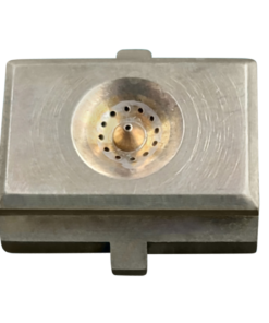 Replacement for Nordson 1053964 Universal (12-Hole) Coated Brass Wide CF Spray Nozzle - 0.012" for industrial adhesive systems