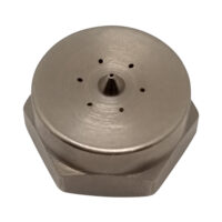 Unibody Wide Swirl Steel Nozzle, 1" with O-ring